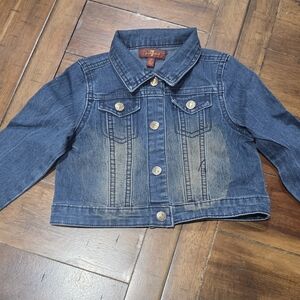 7 For All Mankind Blue Jean Jacket for Kids